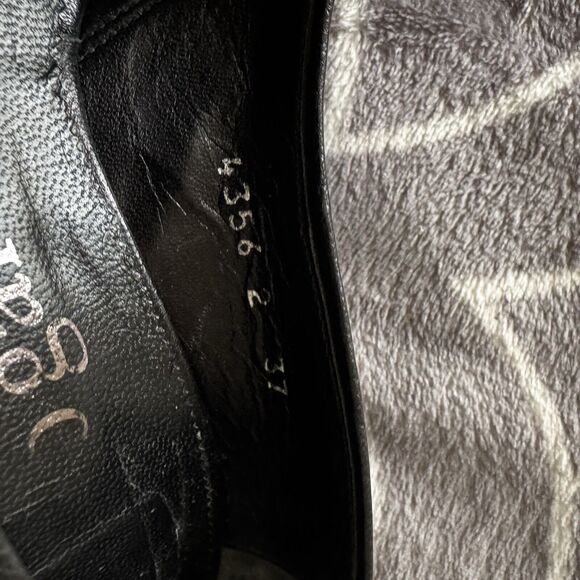 Pedro Garcia España High Black Women's Heels Sz 37 (US 6.5) - Picture 12 of 12